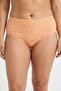 5-Pack 100% Cotton Elastic Waist Floral Patterned High Waist Plus Size Women's / Mom's Panties - Custom Made with Sleep Band Gift - 3
