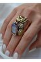 Special Design Ring with Amethyst Stone-