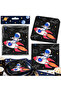 Space Astronaut Galaxy Themed 16-Piece Napkin Set
