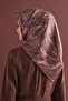 Floral Patterned Sura Silk Scarf 9600Ds - 4