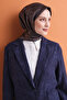 Ethnic Patterned Sura Silk Scarf 9631Ds - 3
