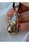 Citrine Stone Design Necklace - - 3