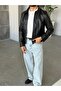 Soft Leather Jacket S - Black - 4