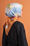 Geometric Patterned Sura Silk Scarf 9610Ds - 2