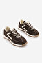 Women's Multi-Piece Lace-Up Sneaker Rovel Brown Suede - 5