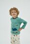 8921 Men's Printed Pajama Set
