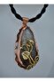 Citrine Stone Design Necklace -
