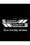 Seat Compatible Sport Body Stripe Sticker Right Left Side Door Fender Sticker 2 Pieces - 2