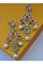Evening earrings - multicolor - - 5