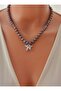Black Pearl Necklace -
