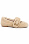 Mare Buckle Detailed Elastic Women's Home Slippers Ballerinas - 5