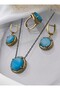 Crystal Stone Set - Multi-Colored - - 3