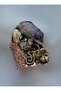 Special Design Ring with Amethyst Stone- - 2