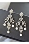 Evening earrings - multicolor - - 2