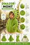 Dinosaur Mount |   Warm and Fun Winter Coat for Children 100% Cotton Inner Lining 2-5 Years Old - 4