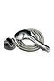 Shower Head Set Spiral Hose Movable Handheld Shower Holder Scale Resistant Design - 5
