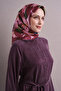 Floral Patterned Sura Silk Scarf 9620Ds - 2