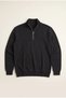 Men's 6208 Stand Collar 30/3 Slk Sweat Black - 3