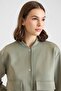 Torba Pocket Detailed Jacket Skirt Double Scuba Set Cagla 9469-Tk - 6