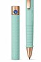 Original Faber-Castell Poly Matic Turquoise Versatil Tip Pen 0.7 mm and 120 Tip Set - 2