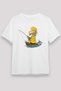Fisherman White Unisex T-Shirt T-Shirt