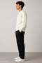 Men's Front Printed Crew Neck Long Sleeve Sweatshirt 7002 - 3