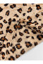 Quality Pieces from Çelebi Store Leopard Embroidered Tv Blanket 100X150 cm - 6