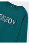 Boy's Printed Long Sleeve T-Shirt 4007 - 2