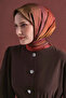Monogram Patterned Jacquard Sura Silk Scarf 9647Ds - 5