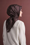 Plain Patterned Sura Silk Scarf 9642Ds - 5
