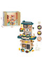 Realistic 43-Piece Kids Kitchen Playset with Lights & Sounds – Pretend Cooking Stove, Sink & Oven Toy with Spray Feature - 5