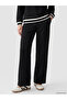 Özmarka New Season Black Soft Touch Women's Sweatpants - 3
