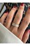 Gold Baget Stone Tamtur Ring - 4