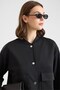 Torba Pocket Detailed Jacket Skirt Double Scuba Set Black 9469-Tk - 7