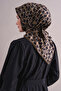 Geometric Patterned Sura Silk Scarf 9638Ds - 4