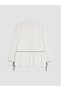 Ozmarka New Season White Floral Embroidered Brode Women's Shirt - 6