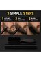 Beard Filling Pen Set with Blending Brush, Precision Pencil for Filling and Defining Sparse Areas, Natural-Looking Beard Grooming Kit for Men, Black, 2-Piece Set - 3