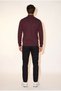 Men's 6208 Stand Collar 30/3 Slk Sweat Cherry - 3