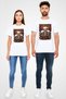 Cafe White Unisex T-Shirt T-Shirt - 4