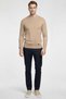 Men's Mink Crew Neck Thessaloniki Knit Corspan Knitwear