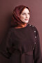 Batik Patterned Sura Silk Scarf 9606Ds - 2