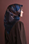 Batik Patterned Sura Silk Scarf 9606Ds - 4