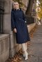 Allerli Plush Bondit Coat Navy Blue Hm262330 - 8