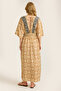 Long Dv Collar Dress - 5