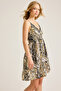 Mixed Patterned Dress - 3