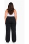 Women's Plus Size High Waist Relaxed Fit Jean Pants - 2