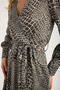 Anvelop V-Neck Belted Dress - 4