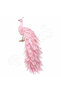 Christmas Decoration Pink Peacock 150 cm - 4