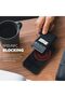 حامل بطاقات مع جيوب EDC ونافذة لبطاقة الهوية، محفظة بطاقات منبثقة مانعة لـ RFID، محفظة بطاقات معدنية نحيفة W - 5