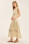 Star Flower Motif Dress - 3